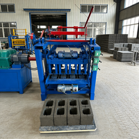 Machine à fabriquer des briques creuses à 3 trous, machine à fabriquer des blocs de béton, petite machine manuelle à fabriquer des briques