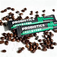 Café noir instantané probiotique à froid, saveur douce, sans sucre, favorisant la minceur, avec souches brevetées, emballage personnalisé, en stock