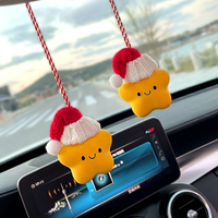 Diffuseur de parfum pour voiture Lucky Star en silicone, design dessin animé, parfum longue durée