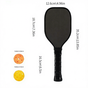Raket Pickleball Mini Berkualitas Tinggi, Tahan Lama, Portabel, Serat Karbon T700 16mm Tanpa Bingkai, Pegangan Ekstra Panjang, untuk Latihan Tembakan - Product Image 6