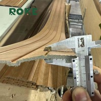ROKE Penjualan Panas Desain Fashion Panel Dinding Tahan Air Harga Murah Dekorasi Panel Dinding PS 12 30 60cm