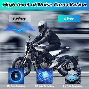 Casque de moto BT-S5 étanche IP67 pour 10 utilisateurs, portée 300/3000M, réduction de bruit CVC/DSP, batterie 1000mAh - Product Image 5