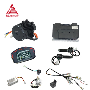 มอเตอร์ QS MOTOR 138 3000W V3 5500W ต่อเนื่อง 72V 100กม./ชม. มอเตอร์ขับเคลื่อนกลาง DKD พร้อมจอ LCD คอนโทรลเลอร์ Fardriver ND72680 ชุดมอเตอร์ไซค์ใหม่ - Product Image 6
