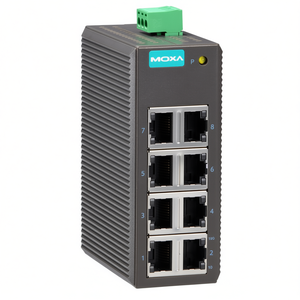 Moxa EDS-208 Switch Industrial de 8 Puertos Sin Administración para Montaje en Riel DIN - Product Image 2
