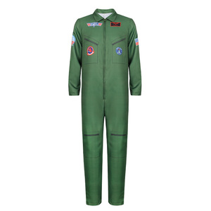 Disfraz <span class=keywords><strong>de</strong></span> Piloto Aviador Top Gun Ace, Mono <span class=keywords><strong>de</strong></span> Uniforme para Niños y Hombres, Disfraz <span class=keywords><strong>de</strong></span> Halloween, Trajes <span class=keywords><strong>de</strong></span> Carnaval <span class=keywords><strong>de</strong></span> Películas Americanas - Product Image 1