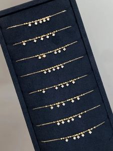 Pulsera Xinfly de Oro de 18k con Diamante Natural de 0.2CT, Uso Individual o Múltiple, Siempre Resaltada por el Reflejo de la Vía Láctea - Product Image 3