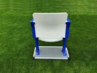 Chaises de stade de football en série chaude, sièges pliants, blanchisseurs de salle de sport pour les blanchisseries intérieures, couleur de l'élévation de Performance clé universitaire