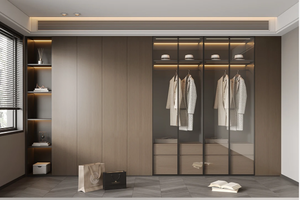 Armario <span class=keywords><strong>Poliform</strong></span> Europeo Elegante, Muebles Personalizables, Adecuado para Espacios Minimalistas de Alta Gama - Product Image 2