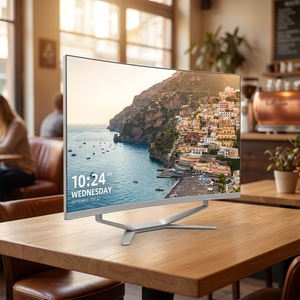 PC Desktop Gaming All-in-One da 27 Pollici con Schermo Curvo, Processore Core I5, Scheda Grafica da 16GB per Giocatori PC, Interfaccia HD - Product Image 3