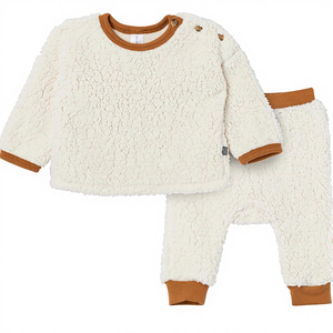 Conjunto de Pantalones de Microfelpa con Hombros Caídos <span class=keywords><strong>para</strong></span> Bebés Niños de <span class=keywords><strong>Gerber</strong></span>, Modern Moments - Product Image 1