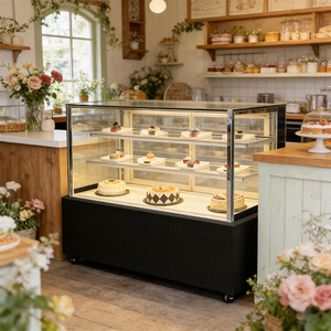<span class=keywords><strong>Vitrine</strong></span> <span class=keywords><strong>Réfrigérée</strong></span> Commerciale <span class=keywords><strong>pour</strong></span> Chocolats et Desserts – Présentoir Réfrigéré <span class=keywords><strong>pour</strong></span> Gâteaux - Product Image 2