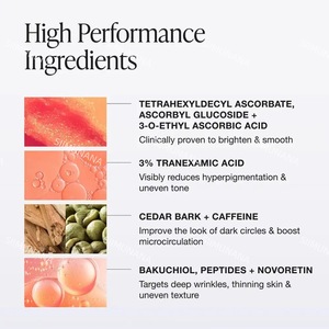 Crème éclaircissante pour les yeux OEM ODM, 15 ml, <span class=keywords><strong>anti</strong></span>-<span class=keywords><strong>cernes</strong></span> et <span class=keywords><strong>anti</strong></span>-rides avec vitamine C et peptides - Product Image 2