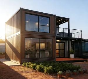 Lussuosa Casa Container a Due Piani con Negozio e Caffetteria Integrati, Design Cinese, Costruzione in Acciaio e Pannelli Sandwich - Product Image 6