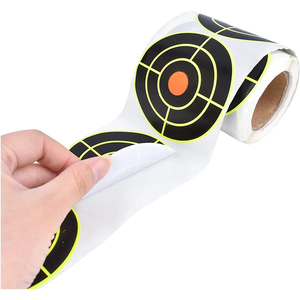 250 Pegatinas de Tiro Reactivas a Salpicaduras de 3 Pulgadas para Práctica, Entrenamiento y Caza, Autoadhesivas - Product Image 5