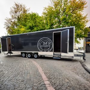 ร้านอาหารเคลื่อนที่หรูหราแบบตู้คอนเทนเนอร์สำเร็จรูปสำหรับขายอาหารจานด่วนกลางแจ้ง - Product Image 1