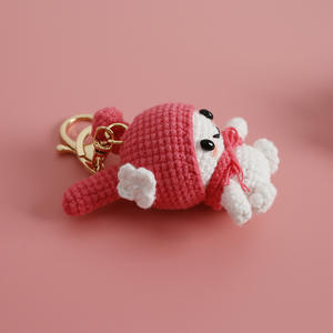 Peluche de Kuromi Hecho a Mano, Amigurumi de Bad Badtz-maru, Muñeca Kawaii Gótica, Regalo Único de <span class=keywords><strong>Anime</strong></span> para Niñas Adolescentes - Product Image 3