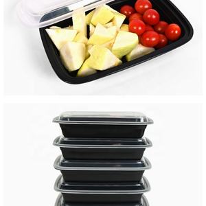 กล่องเก็บอาหารทรงสี่เหลี่ยมผืนผ้า 750 มล. ผลิตจากพลาสติก PP ป้องกันการรั่วซึม ใช้กับไมโครเวฟได้ พร้อมฝาปิด เหมาะสำหรับเตรียมอาหารและใช้ในร้านอาหาร - Product Image 3