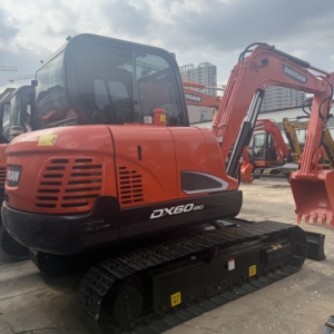 Excavadora Usada Doosan DX60-9C de Corea con Brazo Reforzado y Bajo Consumo de Combustible en Venta - Product Image 1