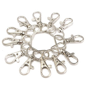 Nouvel Arrivage Accessoire de Lanière Mousqueton Métallique à Déclenchement Rapide avec Boucle en Plastique <span class=keywords><strong>pour</strong></span> Fixation de Lanière - Product Image 3