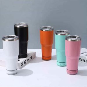 <b>Double</b> <b>Wall</b> Stainless Steel Coffee Mug With Custom Color and Logo Gift Bottle With Bluetooth - Product Image 1