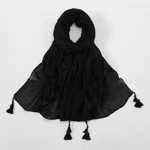 Женский кружевной платок с принтом