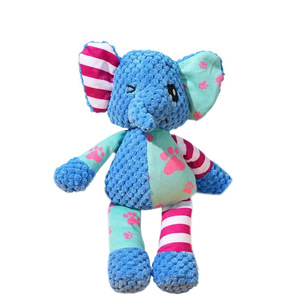 Jouet à mâcher <span class=keywords><strong>pour</strong></span> <span class=keywords><strong>chien</strong></span> en peluche éléphant, résistant aux morsures, apaisant, compagnon <span class=keywords><strong>pour</strong></span> chiot, design Corgi à poils dorés, fournitures <span class=keywords><strong>pour</strong></span> animaux de compagnie - Product Image 5