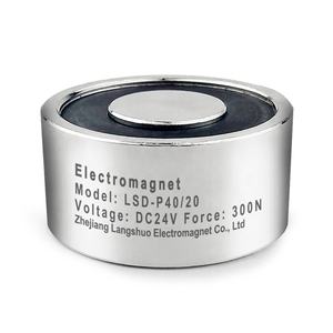 Elektromagneet LSD-P40/20 Fabriek Mini <span class=keywords><strong>24vdc</strong></span> Met Elektrische Magneet Voeding Kleine Ronde Zuignap - Product Image 2