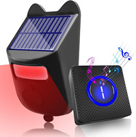 Kabellose Solarbetriebene ABS-Türklingel mit Digitalanzeige und Infrarotsensor, Alarmfunktion, 7-10m Erkennungsreichweite, Grenzüberschreitend Zertifiziert