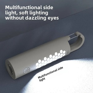 Outdoor Camping <b>Light</b> Portable Flashlight with Side <b>Light</b> Strong <b>Light</b> Rechargeable Mountaineering Multiple Modes Fashion Design - Product Image 4