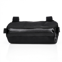 Sac de rangement de guidon de vélo de style rouleau, sac de rangement avant portable pour le cyclisme en extérieur