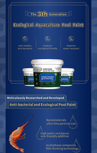 Peinture écologique Baekland pour étangs d'aquaculture, revêtement liquide pour l'eau, élevage de poissons et de crevettes, peinture imperméable pour piscine, couverture de 4 m²/kg - Product Image 5