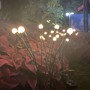 Lampe solaire étanche Type feu de feu Type lampe de noël jardin pelouse lampe de course guirlande de lampe solaire - Product Image 2
