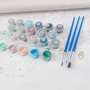 Diseños personalizados DIY <span class=keywords><strong>pintura</strong></span> <span class=keywords><strong>por</strong></span> número Kit <span class=keywords><strong>pintura</strong></span> al óleo sobre lienzo hecha a mano - Product Image 4