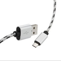 Vente chaude Câble USB Nylon Tressé USB A vers Type C Câble de charge rapide