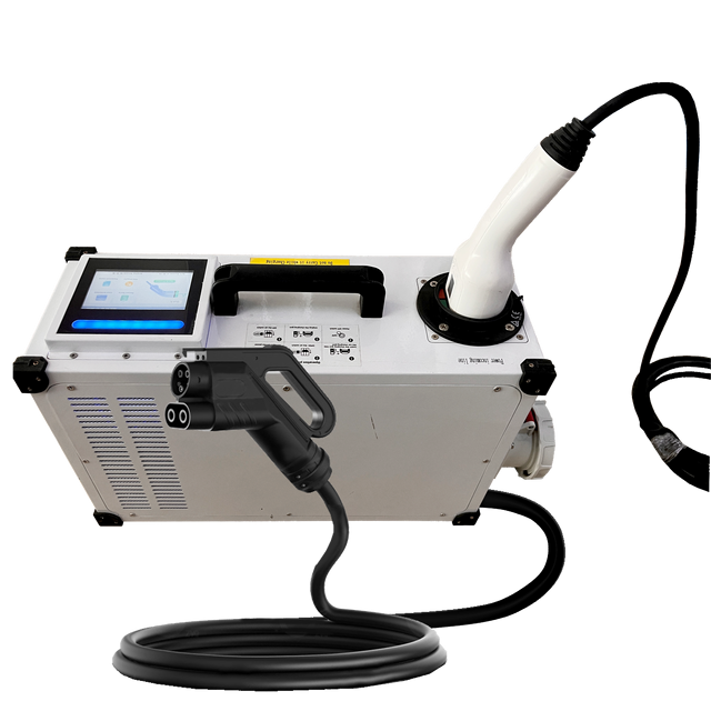 OEM 7kw 15kw 20kw 30kW 50A Gbt Ccs2 Dc Fast Charger Portable Ev Charger Charging Station Quick Mobile Ev Charger