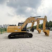 Excavadora de cadenas 315D2GC usada, de alta calidad y bajo precio, con pocas horas de trabajo, bien mantenida, motor de funcionamiento estable, 15 toneladas.