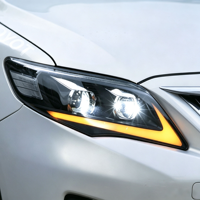 Feux de signalisation séquentiels automatiques Plug and Play, ensemble de phares LED pour Toyota Corolla 2011-2013, accessoires de voiture