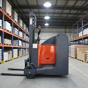 Apilador Eléctrico sin Patas de 1.2 Toneladas, Tipo Stand-on, Transpaleta Hidráulica para Almacenes Pequeños, Sin Restricción de Paletas - Product Image 4