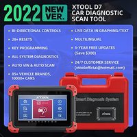 Outil de diagnostic automobile XTOOL D7, outil de diagnostic bidirectionnel avec diagnostic complet de niveau OE, 28+ services.