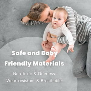 Tùy Chỉnh Dễ Dàng Chăm Sóc Không Trượt Bé Toddler Chơi Mat San Hô Nhung Dày Bộ Nhớ Bọt Thảm Mat Mềm Mật Độ Cao Bọt Trẻ Em Sàn Mat - Product Image 4