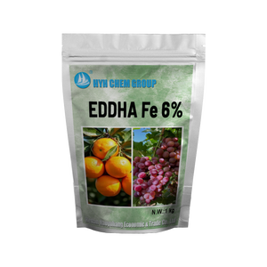 EDDHA Fe 6% Fertilizante de Hierro Quelatado Previene el Amarilleamiento de las Hojas para Agricultura y Horticultura - Product Image 1