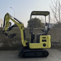 Mini-excavatrice sur chenilles, garantie 1 an, composants Hengli, moteur et pompe haute efficacité