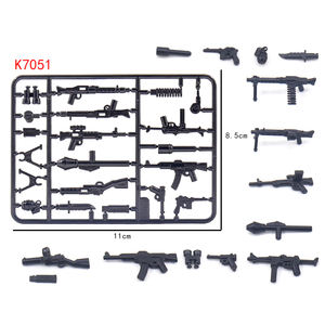 WW2 soldats pistolets et armes armée pistolet équipement militaire tactique pistolet Kit armée <span class=keywords><strong>jouet</strong></span> blocs de construction ensembles - Product Image 4