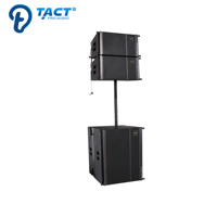 Nouveau design, système de sonorisation Line Array amplifié 10 pouces, mini enceinte Line Array pour église