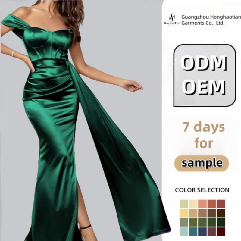 Custom Elegant Sequin Evening Dresses Ladies
