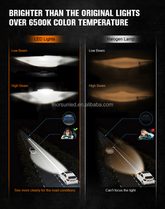 ดอท เอแมร์ค 7 นิ้วไฟหน้ารถจักรยานยนต์ LED สำหรับยามาฮ่า วีราโก้ 250 วีสตาร์ <span class=keywords><strong>650</strong></span> โรดสตาร์ วีแม็กซ์ สตราโตไลเนอร์ มิดไนท์อุปกรณ์เสริมอะไหล่ - Product Image 4