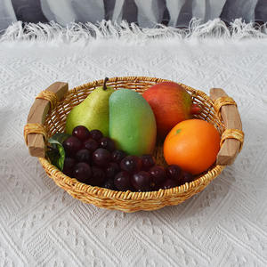 تصميم مخصص سلال تخزين من الخيزران صناعة يدوية 100% مقاوم للماء ومتين مواد سلامة الطعام من قصب الخيزران - Product Image 2