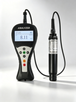 Dispositivo de Sonda de Fluorescencia de Respuesta Rápida de 60 Segundos, Pantalla LCD para Cultivo de Peces de Agua Dulce, Detector de Oxígeno Disuelto por Fluorescencia