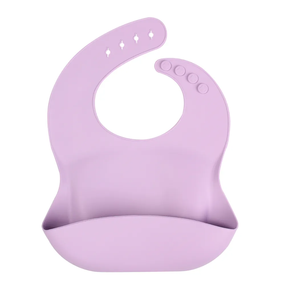 Babero de silicona para bebés, paquete de babero lavable, apto para lavavajillas, diseño Popular personalizado, venta al por mayor