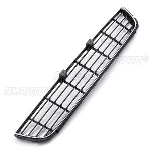 Rejilla Delantera Inferior Central Negra para Parachoques + Rejilla para Faros Antiniebla para VW Golf MK6 2008 2009 2010 2011 2012 2013 - Product Image 4